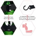 thumbnail image 3 of Saint Patrick's Day Foldable Car Trash Bin with Lid, Leak-Proof Mini Trash Can, Hanging Storage Bag for Car, 3 of 6