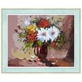thumbnail image 1 of 16 x 20 inch DIY Canvas Oil Painting by Numbers Set Beautiful Flower Tree Pattern Suitable for Adults Children Beginners Handmade Home Wall Decor Gift Unframed, 1 of 8