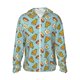 thumbnail image 1 of Balery Hot Dog Pizza Sudadera ligera de manga larga con capucha y protección solar UPF 50+ para hombre y mujer, ideal para pesca y running-XX-Large, 1 of 7