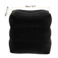 thumbnail image 2 of Unique Bargains Travel Foot Rest Pillow, Inflatable Foot Rest Mat Adjustable 3 Layers Height, Black, 2 of 6