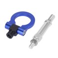 thumbnail image 4 of Blue Aluminum Alloy Front Bumper Trailer Towing Eye Tow Hook for Volkswagen Golf GTI, 4 of 5
