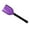 Purplr L, variante sur Esquirla Sonnette de Vache Prise Confortable Instrument de Percussion pour Fêtes Anniversaires Concert Violet G