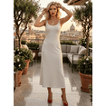 thumbnail image 2 of Vestido De Mujer Midi Casual Stretch Para Diario Y Salida, 2 of 5