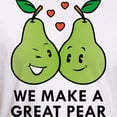 thumbnail image 3 of CafePress - We Make A Great Pear Fitted T Shirt - Fitted T-Shirt, Vintage Fit Soft Cotton Tee, 3 of 4