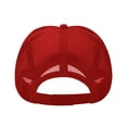 thumbnail image 4 of Chicago Bulls Trucker Hats Red One Size Adjustable Snapback Hat, 4 of 5