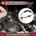 thumbnail image 2 of Sensor de velocidad de rueda ABS Unique Bargains Sensor ABS Sistema de frenos antibloqueo No.57470S9A013 para Honda CRV 2002-2006 1 Pc Trasero Derecho, 2 of 7