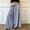 Blue women striped wide leg pants a1, variant on Cagogo Women's Striped Wide Leg Pants Elastic Waist Casual Loose Flowy Long Trousers for Summer Beach Travel Lounge Palazzo Style, Sky Blue S