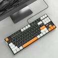 thumbnail image 6 of MageGee LED Backlit USB-C Gaming Keyboard, White & Black, 6 of 8