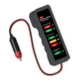 thumbnail image 4 of Car Battery Capacity Tester 12V Digital Battery Detector Plastic Portable Auto Cell Checker, 4 of 7