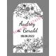 thumbnail image 1 of Etiquetas de boda personalizadas, etiquetas de favores de dulces, personalizadas, cumpleaños, bautismo, su foto-papel perlado, 3x5cm, 100 unids/set, 1 of 4