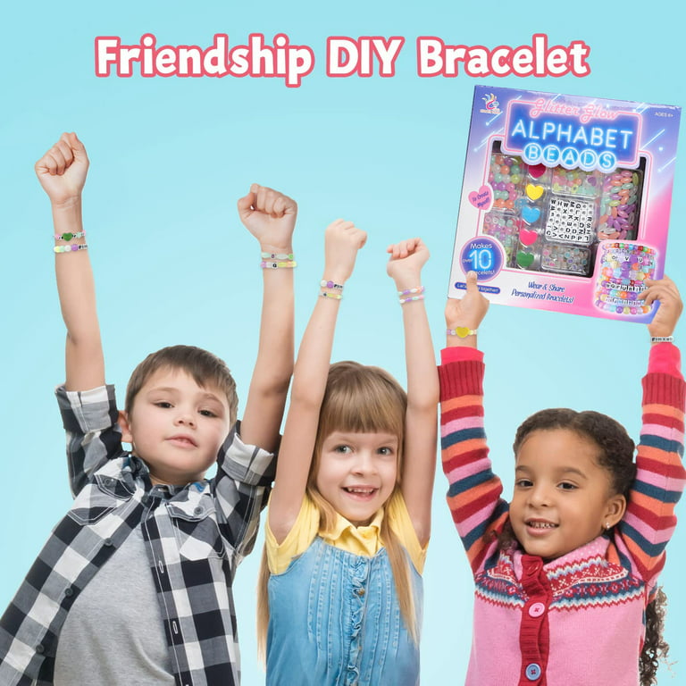 Friendship Bracelet Making Kit Jewelry Making Kit Alphabet Beads