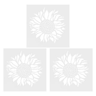 Dyiom Sunflower Stencil for Painting on Wood, Canvas, Paper, Fabric, Walls  and Furniture B091RMC3K8 - The Home Depot