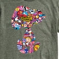 thumbnail image 3 of Peanuts - Snoopy Silhouette Pattern - Men's Short Sleeve Graphic T-Shirt, 3 of 6