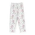 thumbnail image 4 of Goofa Cute Poodle Dog Printed Soft Pajama Pants for Women, Wide Leg Comfy Casual Lounge Yoga Pants-Large, 4 of 9