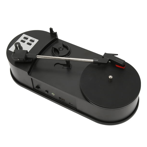 Tocadiscos Tocadiscos, Reproductor Vintage Convertidor USB A MP3 Plug And Play Admite Altavoces Externos Salida Estéreo De 3,5 Mm Durable Para El Hogar