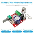 thumbnail image 4 of PAM8610 12V Mini Hi-Fi Audio Stereo Amplifier Board 2X10W Dual Channel D Class for DIY Audio Projects, 4 of 5