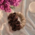 thumbnail image 3 of Cómoda diadema para rizar sin calor, rizador de cabello Scrunchies, herramientas de ondas de tela, sombreros, cinta para rizar para dormir para niñas , marrón Sunnimix Barras de curling, 3 of 8