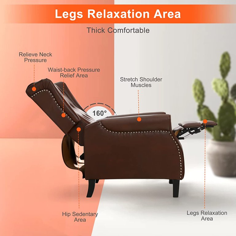 Waist Support Chair Cushion Thicken Back Pressure Relief Recliner