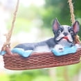 thumbnail image 1 of Estatua De Perro De Jardín, Decoración Colgante, Resistente A La Intemperie, Linda Figura De Perro Oscilante De Resina, Visualización Perfecta Para Patio, 1 of 7