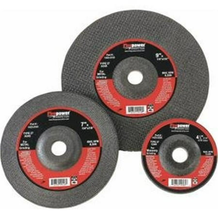 

Firepower 1423-3201 Depressed Center Grinding Wheels Type 27 4 0.5 in. X 0.1 3 in. X 0.6 3 in. -11Nc