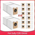 thumbnail image 1 of 14 Pack Dust Bags for C20 Omni Robot Vacuum - Large Capacity Disposable Bags for Your Cleaner Journey, 1 of 5