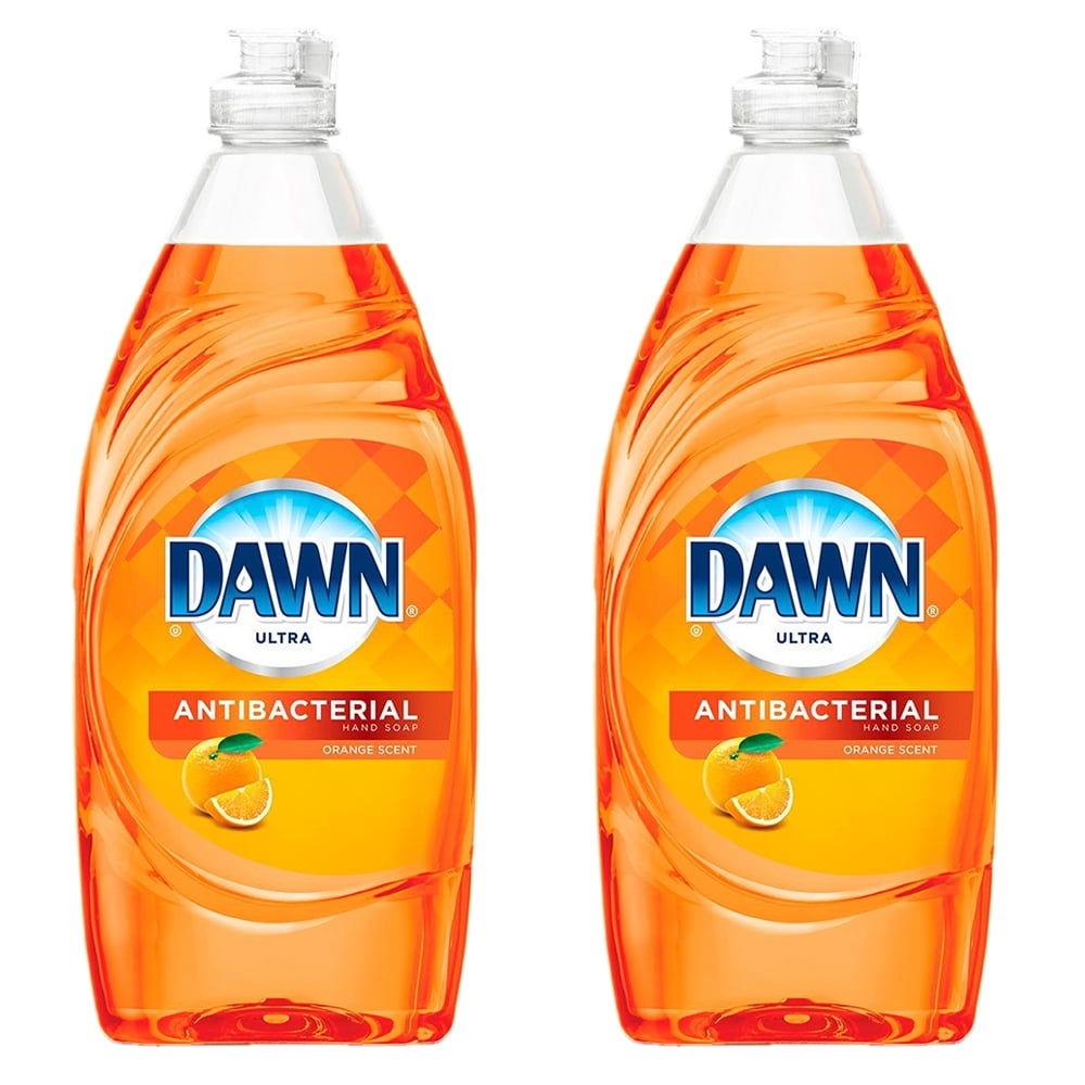 Dawn Ultra Antibacterial Hand Soap, Dishwashing Liquid, Orange 532 ML