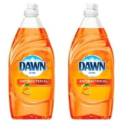 Dawn Ultra Antibacterial Hand Soap, Dishwashing Liquid, Orange 532 ML (Pack of 2)