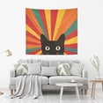 thumbnail image 2 of Yayeee Tapestry Wall Hanging for Bedroom 60" x 40" Living Room Home Wall Art Decor, Black Cat, 2 of 7