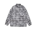 thumbnail image 1 of Qiopertar Liquidation à Moins de 5$ Chemise Décontractée à Manches Longues Col Rabattu pour Hommes en Solde, 1 of 3
