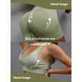 thumbnail image 4 of 2 Piece Women's Workout Set High Waisted Yoga Shorts Activewear Outfit Butt Lifting Sports Set Tummy Control Fitness Gym Pilates Training Clothes, 4 of 6