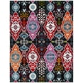 thumbnail image 2 of SAFAVIEH Cherokee Giuseppe Southwestern Area Rug, Black/Red, 8' x 10', 2 of 9
