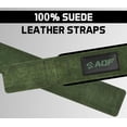 thumbnail image 3 of Correas de levantamiento de pesas AQF de gamuza con acolchado de neopreno, 3 of 7