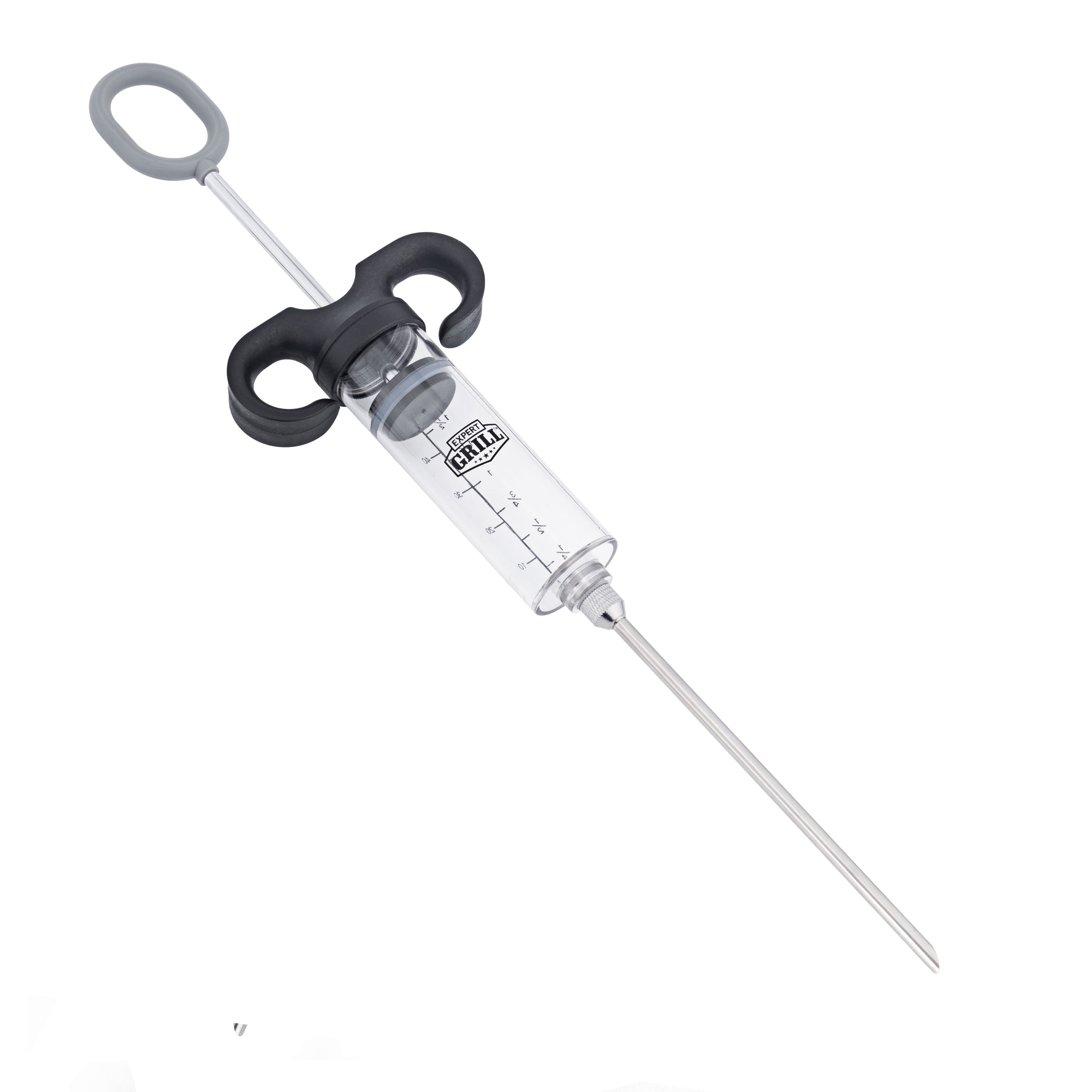 Expert Grill Stainless Steel Meat Injector Syringe Kit with 2 Marinade Needles
