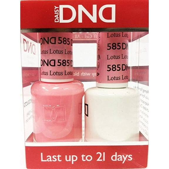 DND Nail Polish Gel & Matching Lacquer Set (585 - Lotus)