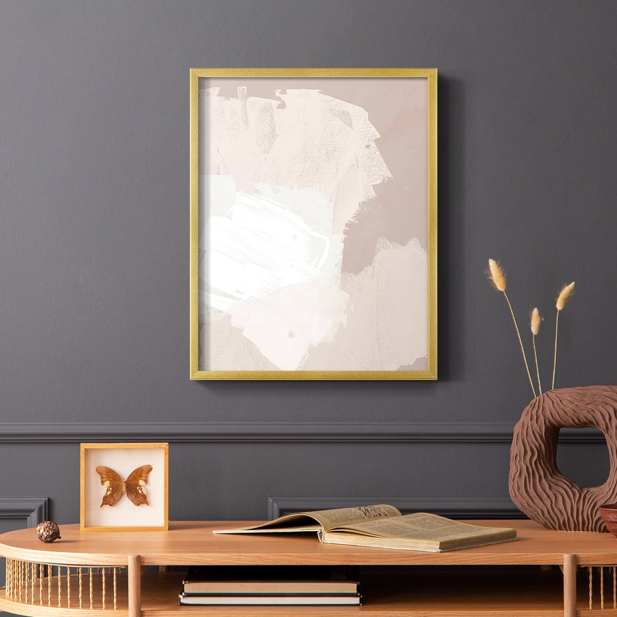 Cloud Slate I in Paper Solid Wood 11 x 14 Framed Print