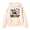 00-Beige1861, variant on Oiyii Big Girl's Big Sister Hoodie Letter Graphic Long Sleeve Pullover Top Warm Cozy Hooded Sweatshirt,Purple