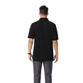 thumbnail image 6 of Zfeel Men’s Cotton Polo Shirt, Comfortable, Short Sleeve Casual Polo Tee, Black, 1-Pack, S, 6 of 6