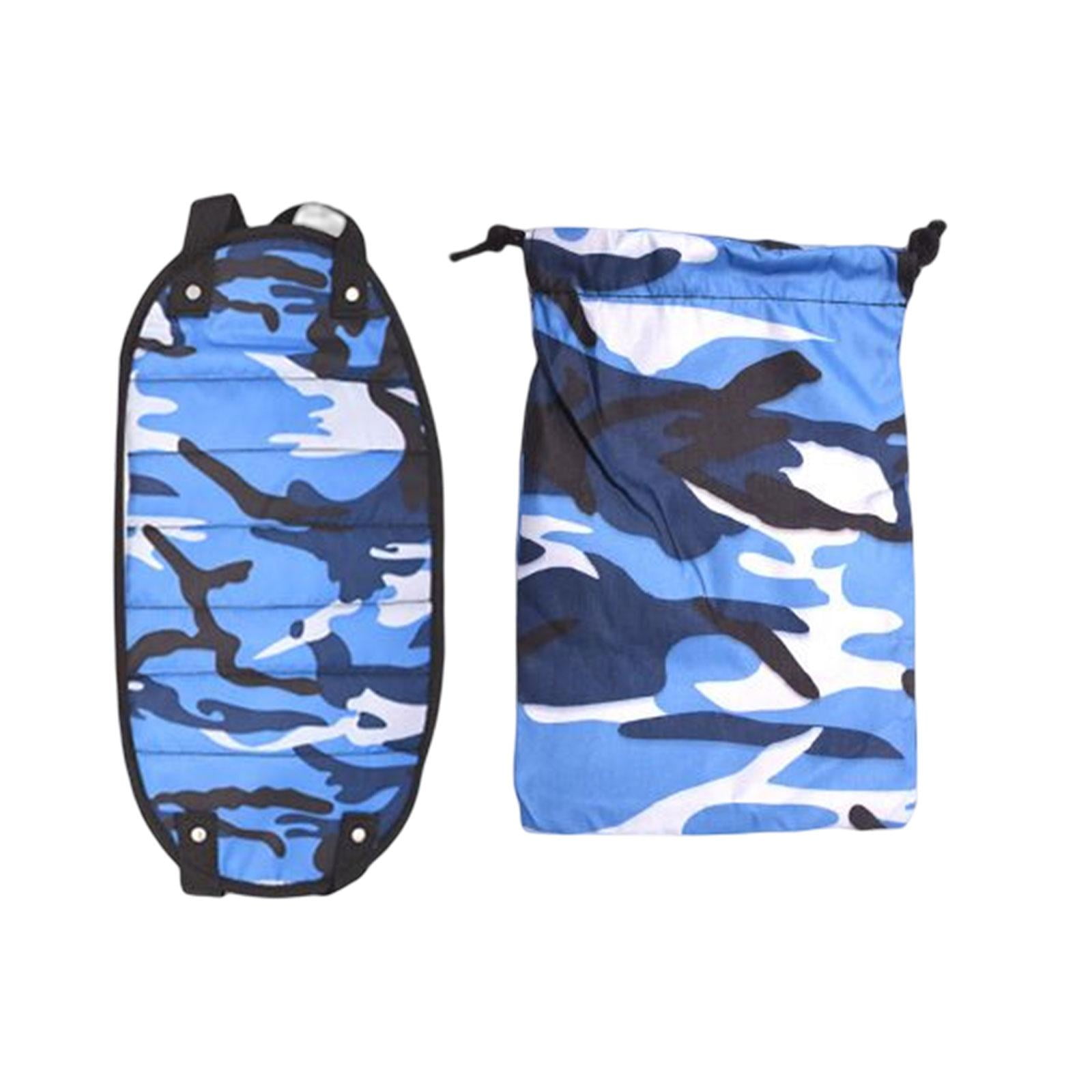 Airplane Footrest Waterproof with Storage Bag Oxford Cloth Adjustable Airplane Foot Hammock for