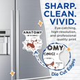thumbnail image 2 of (2 Pack) Anatomy of A Corgi Magnets Magnets - Funny Dog Magnet - Dog Lover Decor for Home - 5" On Longest Side - Made in USA - Sticks to Refrigerators & Metal Surfaces - MAG8512, 2 of 7