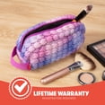 thumbnail image 3 of ZIPIT Puffy Pencil Case for Girls, Soft Quilted Pencil Pouch with Zipper, Aesthetic Stationery Organizer for School, Cosmetics & Travel, 3 of 8