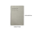 thumbnail image 3 of Coil Notebook, A5/B5 Office Journal, Premium Paper Diary, Eye Protection for Long Writing, Practical & Durable Note Book for School & Work, Spiral Bound for Easy Use, 3 of 8