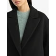 thumbnail image 3 of Scoop Women's and Women's Plus Oversized Faux Wool Coat, Heavyweight, Sizes XS-4X, 3 of 4