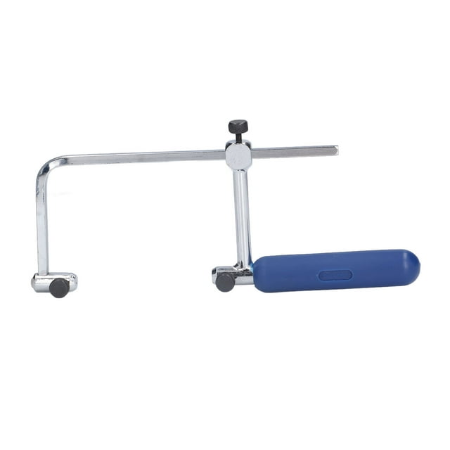Cadre de Scie pour Bijoux, Simple Réglable Sans Rouille Scies à Découper pour Bricolage Alliage d'Aluminium+plastique pour Artisanat pour Menuiserie