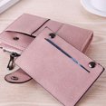 thumbnail image 4 of Cartera de cuero para mujer con tarjetero plegable de moda, 4 of 4