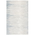 thumbnail image 2 of SAFAVIEH Abstract Greg Striped Wool Area Rug, Ivory/Light Blue, 5' x 8', 2 of 12
