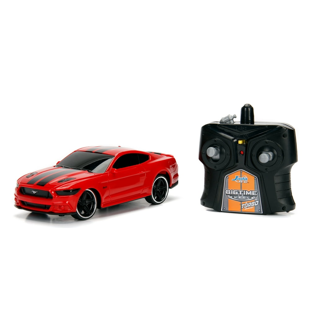 Jada Toys - Big Time Muscle 1:24 RC 2015 Ford Mustang GT Play Vehicles - Walmart.com - Walmart.com