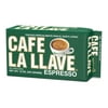 Cafe La Llave Espresso Dark Roast Ground Coffee, 10 Oz