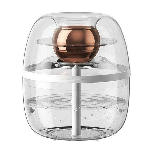 Binwennn Water Evaporator System 2-way Humidity Control Pack Humidifiers for Bedroom Cute 3L Spray Humidifier For Home Bedroom Large Capacity Silent Bedroom Night Light USB Humidifier