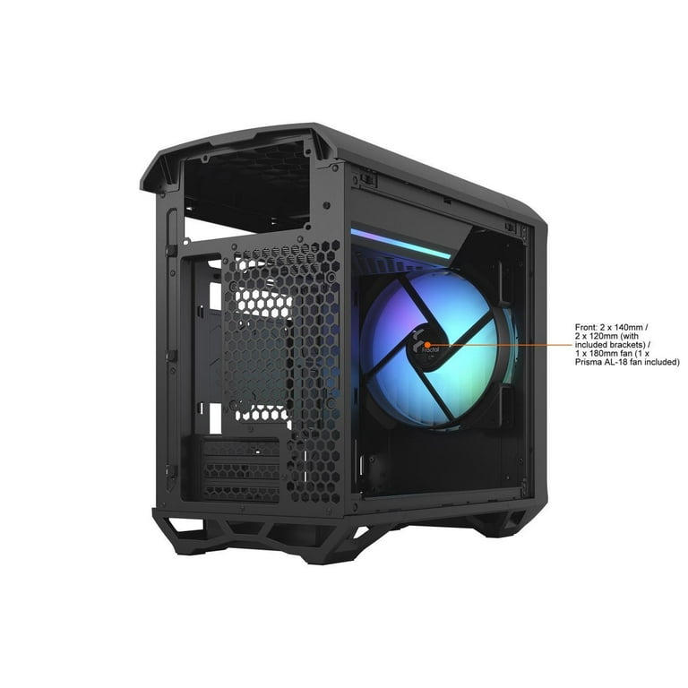 Fractal Design Torrent Nano RGB Black TG Light Tint Tempered Glass