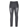 thumbnail image 3 of Men's Double Knee Carpenter Jeans Relaxed Fit Straight Leg Work Pants Durable Denim High Waisted Baggy Cargo Jeans, 3 of 6